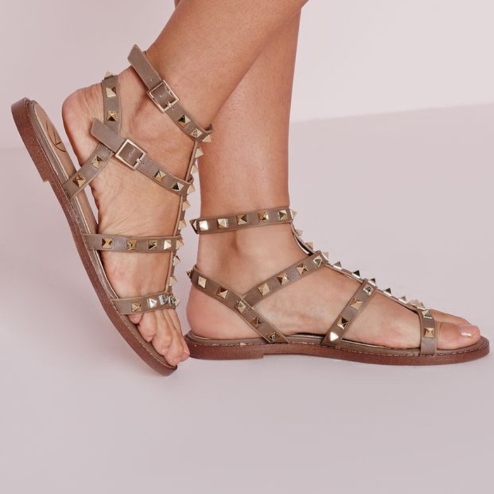 Excellent condition studded gladiator sandal
